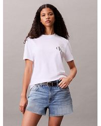 Calvin Klein - 2 Pack Cotton Monogram T-Shirts - Lyst