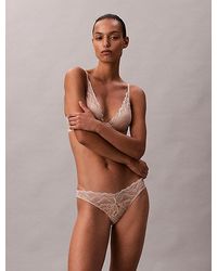 Calvin Klein - Bikini Briefs Sensual Stretch Lace - Lyst