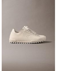 Calvin Klein - Shiny Organza Runner Trainers - Lyst