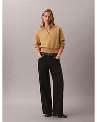 Calvin Klein - Jeans Relaxed Polo Jumper - Lyst