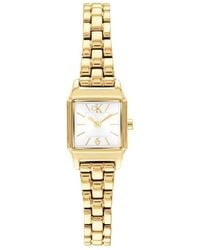 Calvin Klein - Square Monogram Bracelet Watch - Lyst