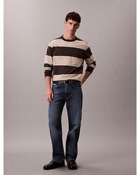 Calvin Klein - Jeans Cotton Stripe Relaxed T-Shirt - Lyst