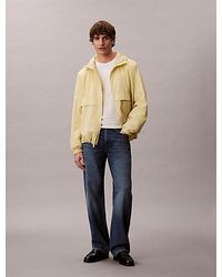 Calvin Klein - Lichtgewicht Windjack Van Gemêleerd Nylon - Lyst