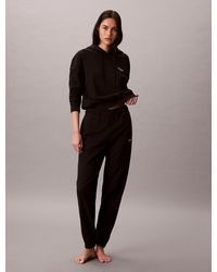 Calvin Klein - Cotton Blend Terry Lounge Joggers - Lyst