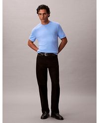 Calvin Klein - Pima Cotton Short Sleeve Jumper - Lyst
