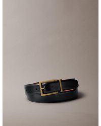 Calvin Klein - Cintura Double-Face - Lyst