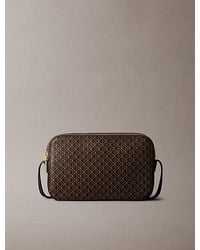 Calvin Klein - Allover Emblem Logo Camera Bag - Lyst