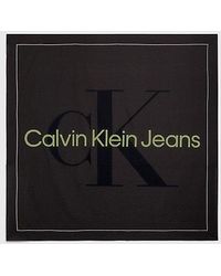 Calvin Klein - Sjaal Met Logo - Lyst
