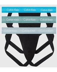 Calvin Klein - Pack de 3 suspensorios - Cotton Stretch - Lyst