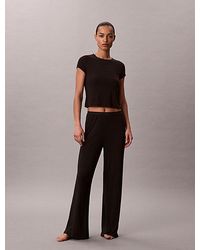 Calvin Klein - Zachte Modal Pyjama Top - Lyst