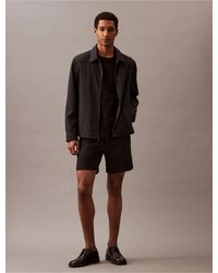 Calvin Klein - Seersucker Pull-on Shorts - Lyst