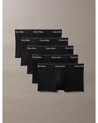 Calvin Klein - 5 Pack Low Rise Trunks - Lyst
