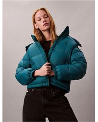 Calvin Klein - Calvin Klein Midweight Down Puffer Jacket - Lyst