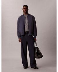 Calvin Klein - Merino Wool Mock Neck Jumper - Lyst