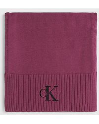 Calvin Klein - Schal aus Baumwolle - Lyst
