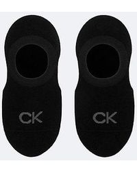 Calvin Klein - 2 Pack Soft Combed Cotton Invisible Socks - Lyst