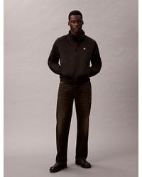 Calvin Klein - Chaqueta acolchada de cuello perkins con cremallera - Lyst