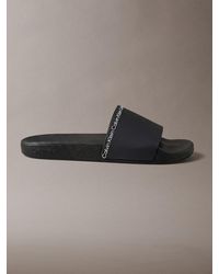 Calvin Klein - Tongs Profilées Avec Logo - Lyst