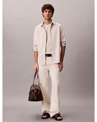Calvin Klein - Jeans Oxford Cotton Button Down Shirt - Lyst