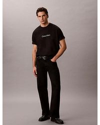 Calvin Klein - Relaxed Heavy Jersey Logo T-Shirt - Lyst