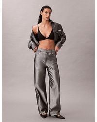 Calvin Klein - Relaxed Barrel Jeans - Lyst