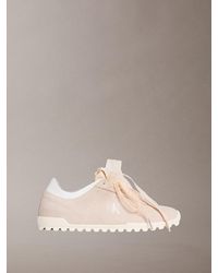 Calvin Klein - Suede Organza Runner Trainers - Lyst