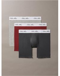 Calvin Klein - 3 Pack Boxer Briefs Icon Cotton - Lyst