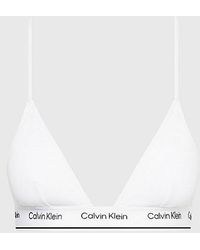 Calvin Klein - Parte de arriba de bikini de triángulo - CK Meta Legacy - Lyst