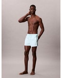 Calvin Klein - Short Drawstring Swim Shorts Ck Icon - Lyst