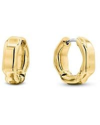 Calvin Klein - Jeans Fluid Forms Hoop Earrings - Lyst