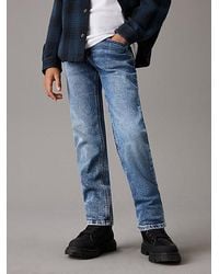 Calvin Klein - Jeans Mid Rise Straight Jeans - Lyst