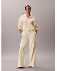 Calvin Klein - Logo Cotton Jersey Sleep Pant - Lyst