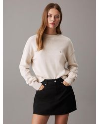 Calvin Klein - Cotton Monogram Jumper - Lyst