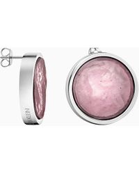 Calvin Klein Pendientes de bot�n - Charisma - Rosa