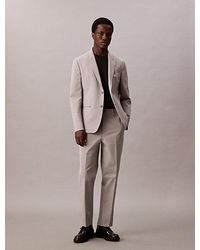 Calvin Klein - Broek Van Technisch Twill - Lyst