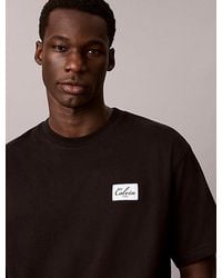 Calvin Klein - Jeans Relaxed Heavy Jersey T-Shirt - Lyst