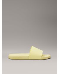 Calvin Klein - Logo Sliders - Lyst