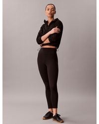 Calvin Klein - Quick-Dry High-Rise 7/8 Gym Leggings - Lyst