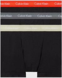 Calvin Klein - 3 Pack Trunks - Cotton Stretch - Lyst