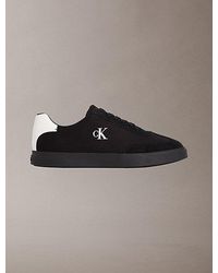 Calvin Klein - Brooke Canvas Signature Logo Trainers - Lyst