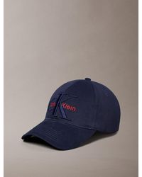Calvin Klein - Casquette De Base-Ball Avec Logo Monogramme Superposé Graphique - Lyst