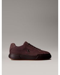 Calvin Klein - Leather Warm Durable Traction Trainers - Lyst
