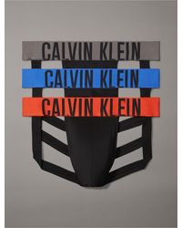 Calvin Klein - Intense Power Micro 3-pack Jock Strap - Lyst