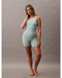 Calvin Klein - Icon Shapewear Mid-Thigh Bodysuit - Lyst