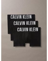 Calvin Klein - 3 Pack Intense Power Trunks - Lyst