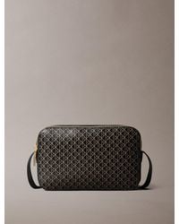 Calvin Klein - Allover Monogram Logo Camera Bag - Lyst