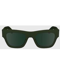 Calvin Klein - Modified Rectangle Sunglasses - Lyst