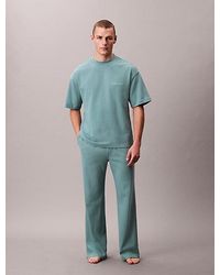 Calvin Klein - Pantalón de pijama de punto de algodón - Lyst