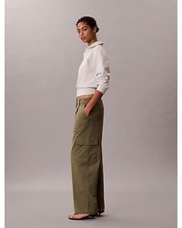 Calvin Klein - Jeans Cotton Stretch Cargo Pants - Lyst