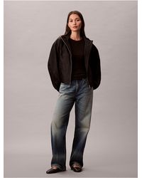 Calvin Klein - Emblem Logo Jacquard Wind Jacket - Lyst